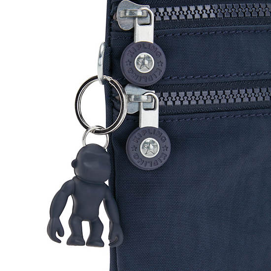 Kipling Alvar Extra Small Classic Mini Táska Kék | HU 1307JP